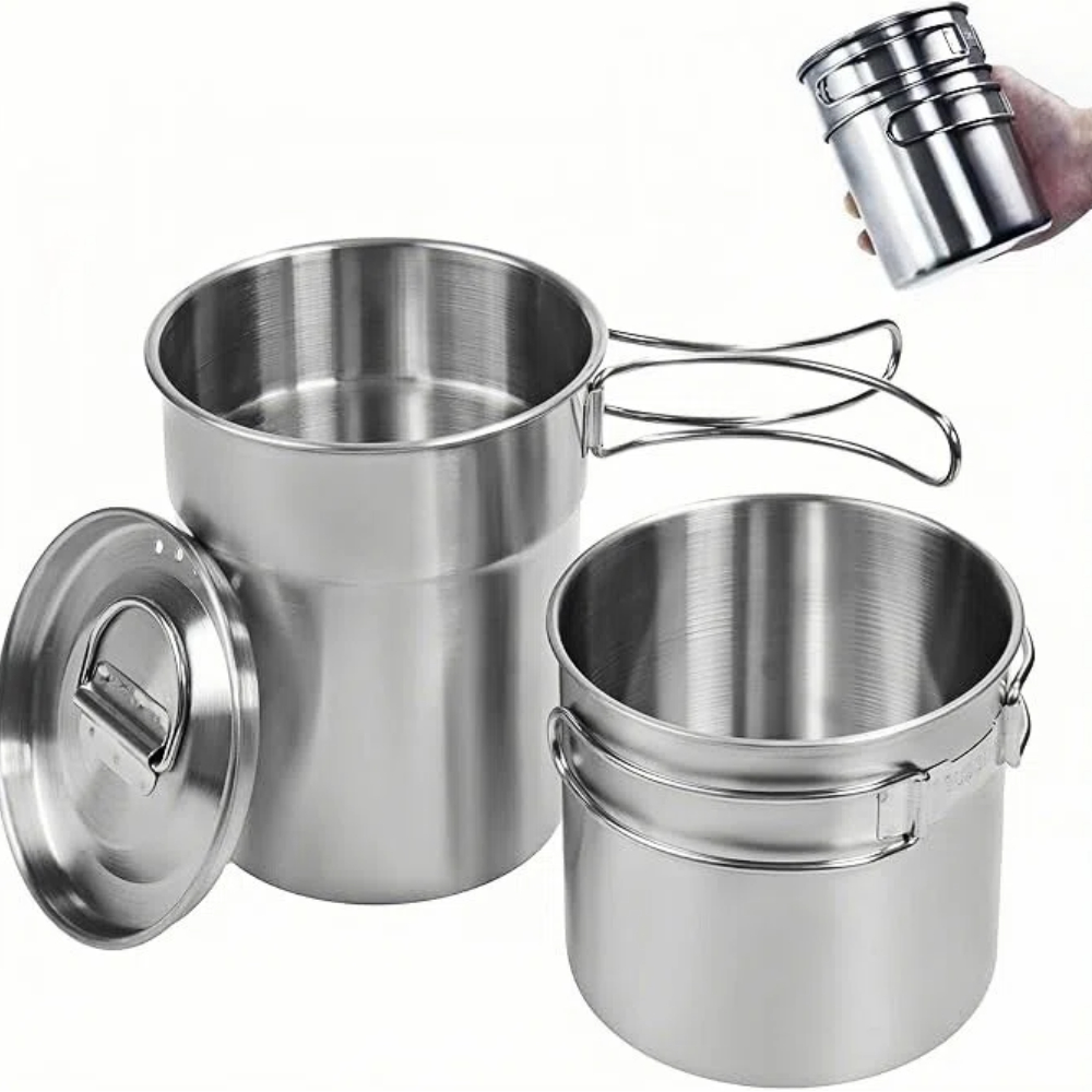 Outdoor Camping Uk - Cangkir Lipat untuk Berkemah, Mug, Panci,
