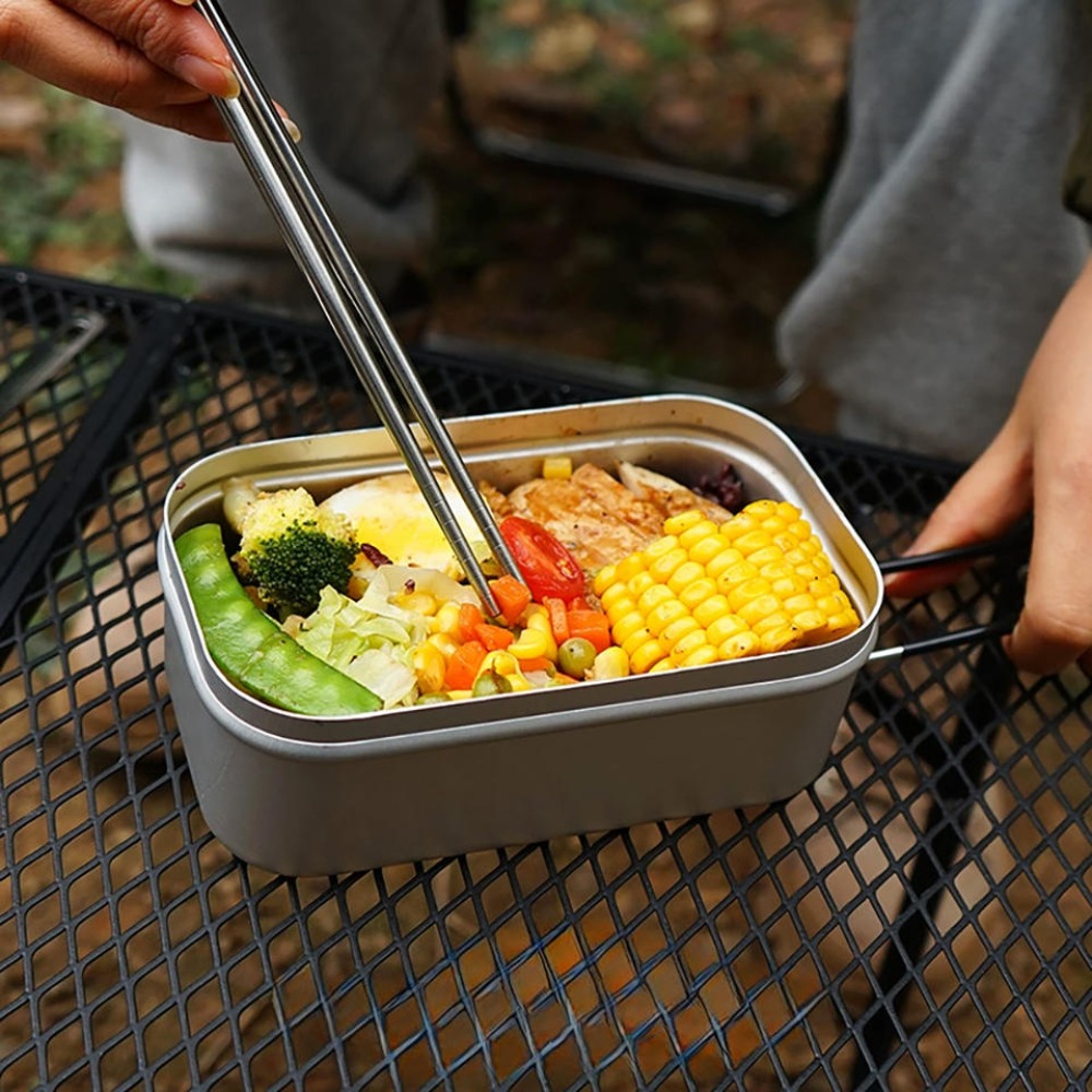 Outdoor Camping Cooking Set - Peralatan Makan Ultralight Peralatan Masak Camping