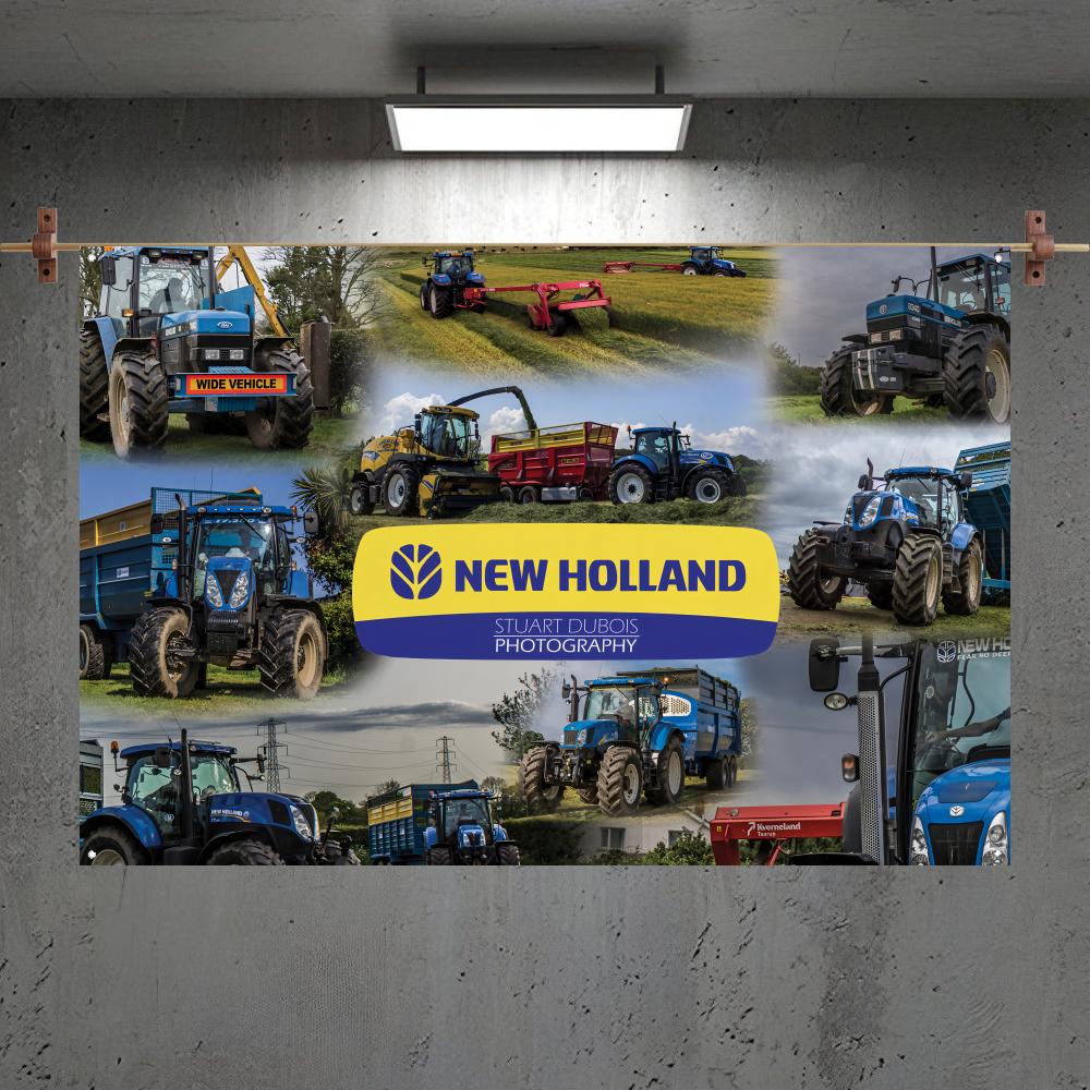 Outdoor Camping Holland - Bendera Logo H-HollandS Baru Kustom untuk