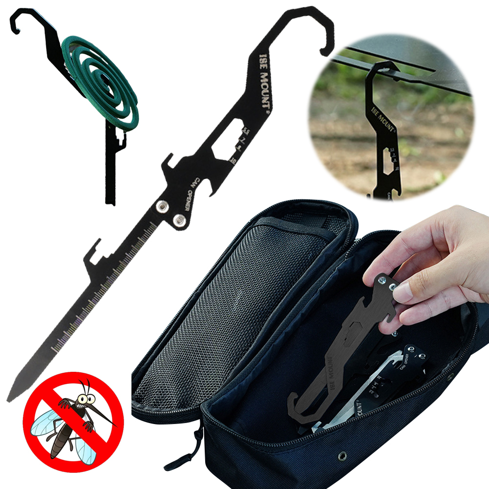 Outdoor Camping Tarp - Pasak Kemah Lipat Pasak Terpal Luar