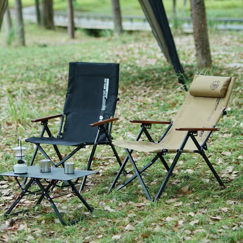Outdoor Camping Hammock Chair - Kursi Lipat Pantai & Camping Sandaran