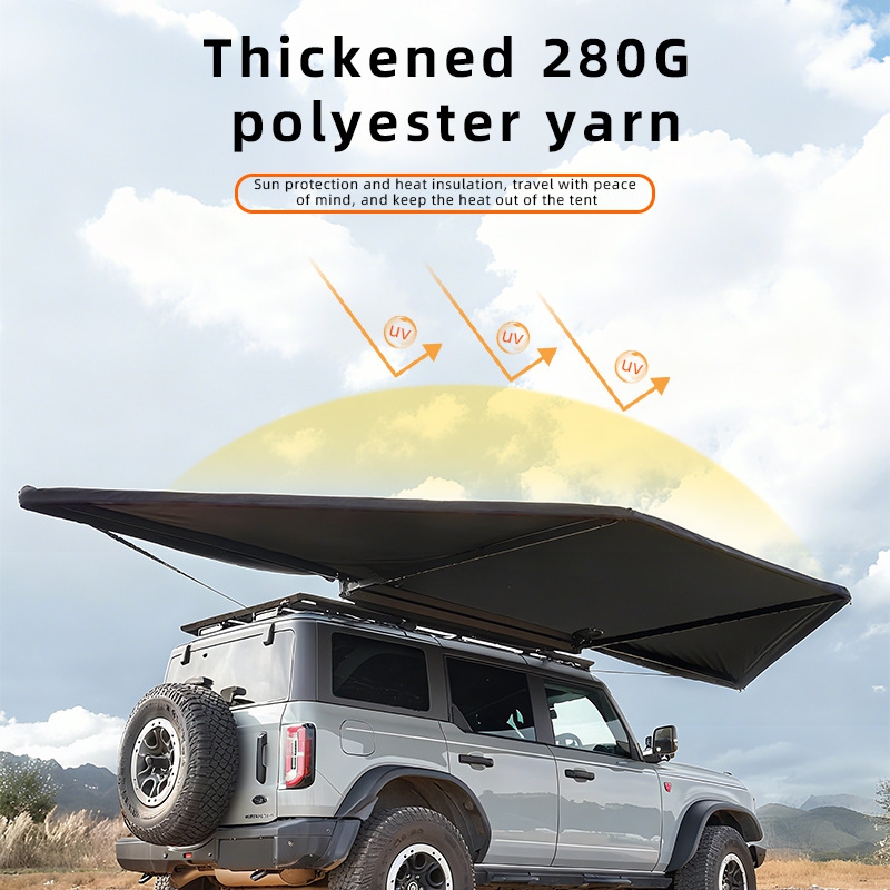 Outdoor Camping Tent - Tenda Peneduh Bentuk Kipas 180 Derajat