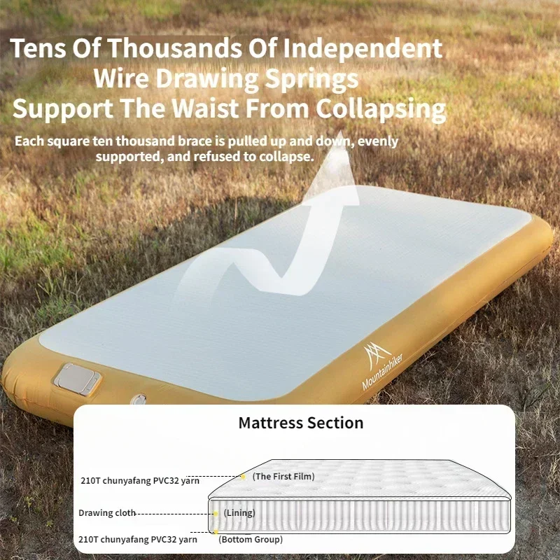 Outdoor Camping Couch - Mountainhiker Kasur Tiup Otomatis 2 Orang