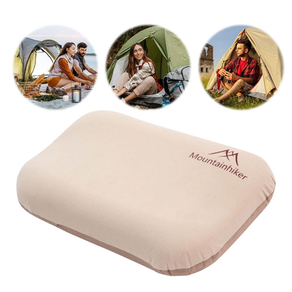 Camp Pillow Compressible - Bantal Tiup Ultralight Pelindung Leher Bantal