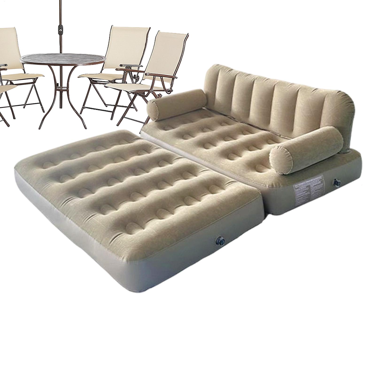Outdoor Camping Couch - Sofa Angin Dengan Pompa Udara, Tempat