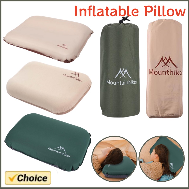 Camp Pillow Compressible - Bantal Tidur Mengembang Sendiri Ultraringan 3D