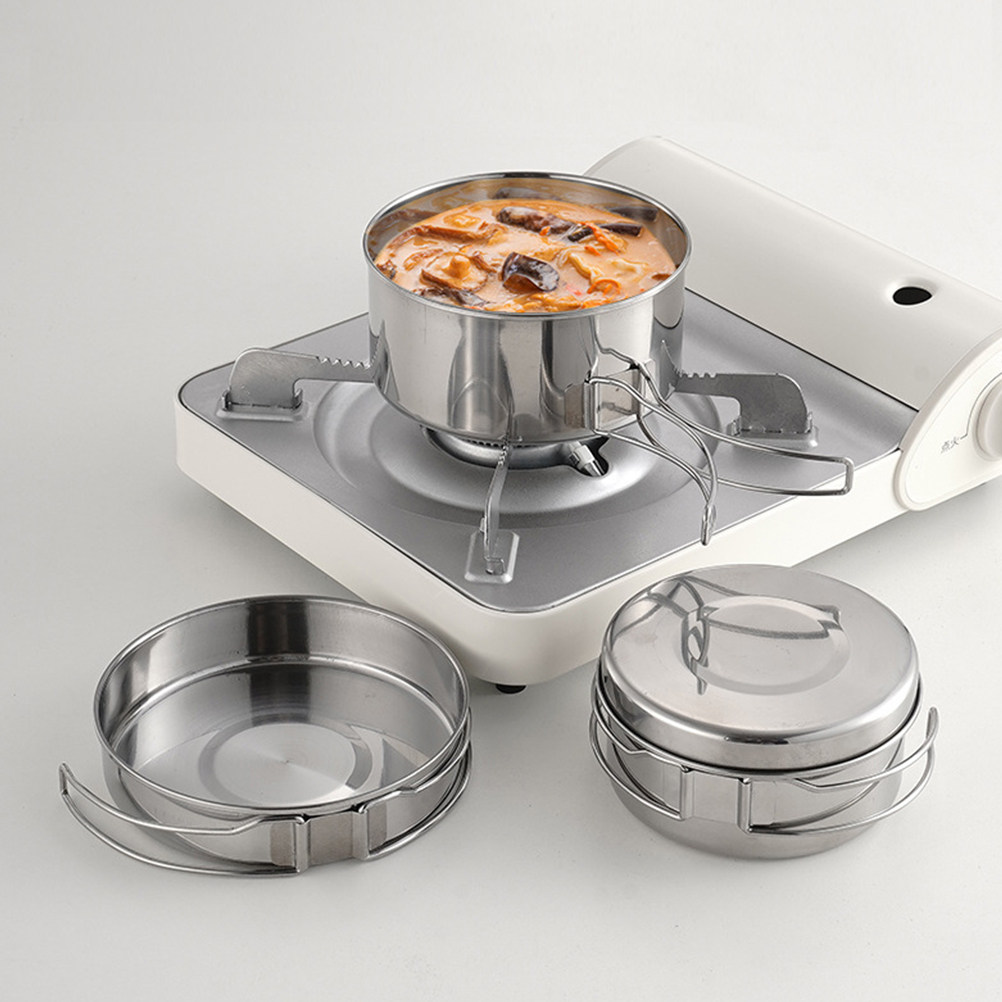 1Set Peralatan Masak Camping d - Outdoor Camping Cooking Set ulasan dan harga