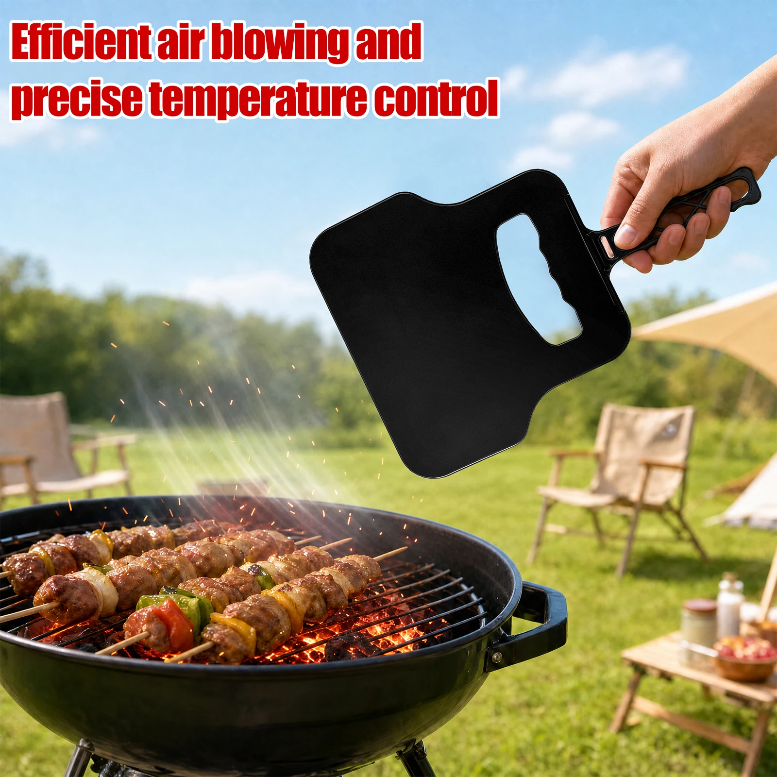 Kipas Tangan Plastik Manual Pe - Outdoor Camping Cooking Set ulasan dan harga