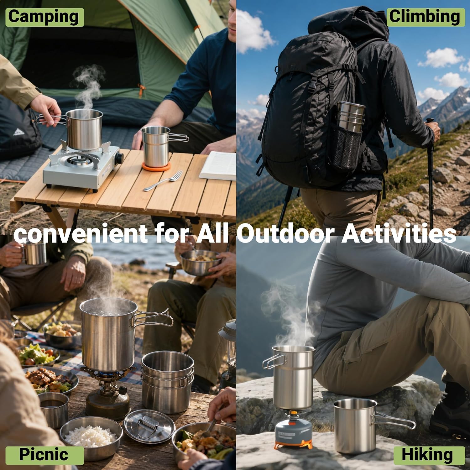 Cangkir Lipat untuk Berkemah,  - Outdoor Camping Uk ulasan dan harga
