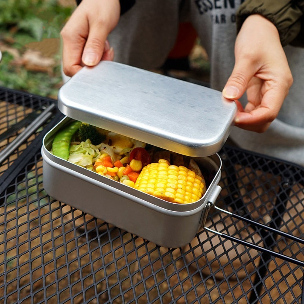 Peralatan Makan Ultralight Per - Outdoor Camping Cooking Set ulasan dan harga