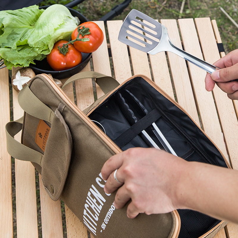 8 Buah Set Peralatan Masak Dap - Outdoor Camping Uk ulasan dan harga