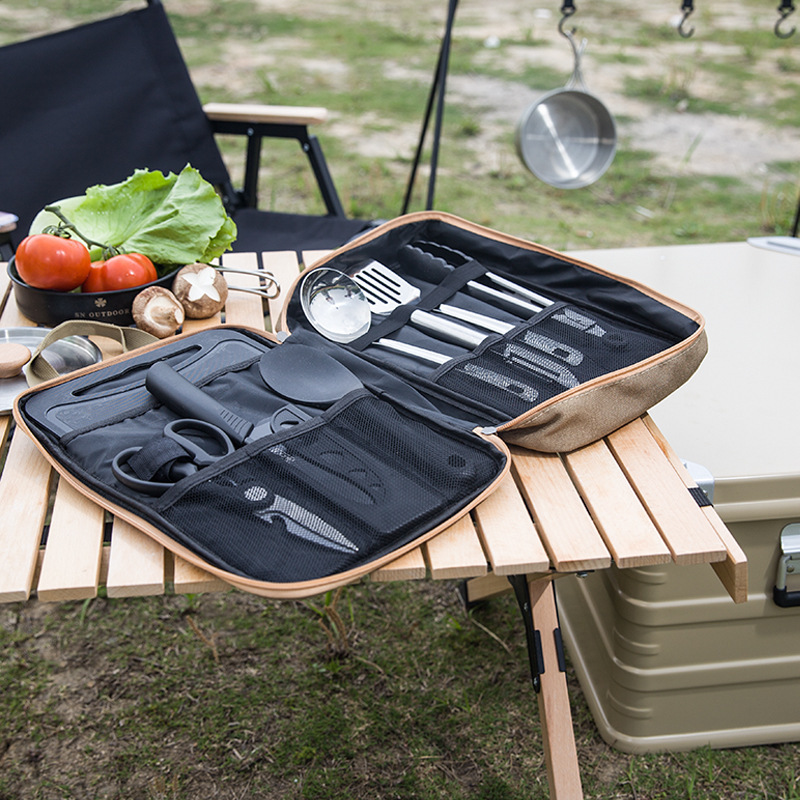 8 Buah Set Peralatan Masak Dap - Outdoor Camping Uk ulasan dan harga