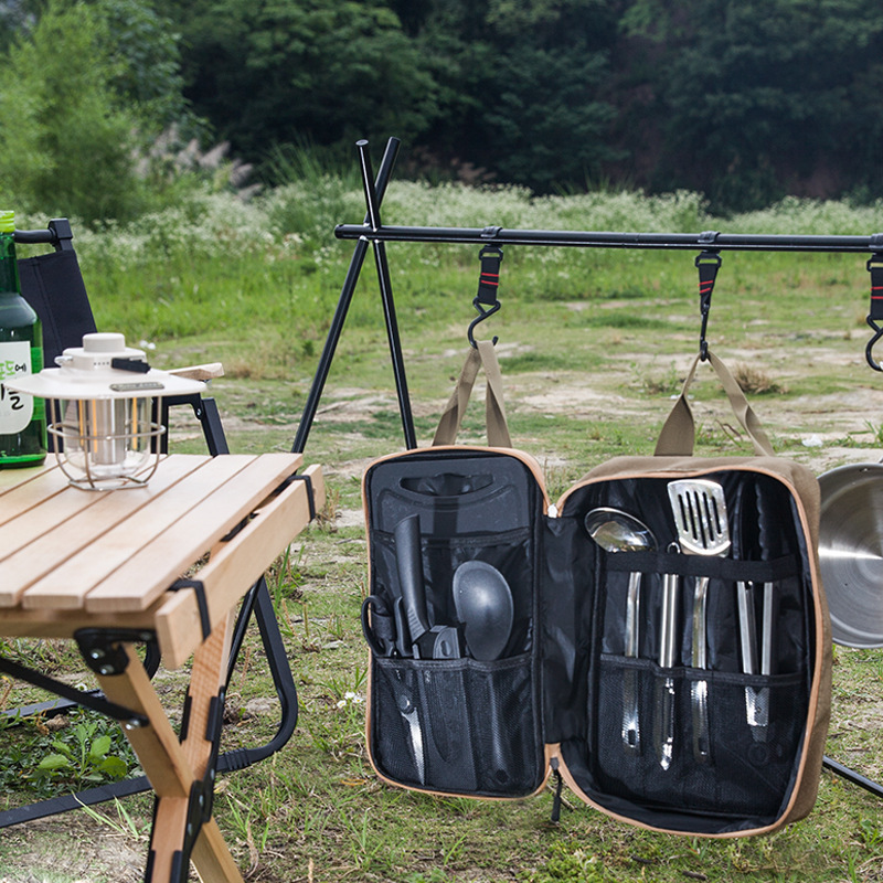 8 Buah Set Peralatan Masak Dap - Outdoor Camping Uk ulasan dan harga