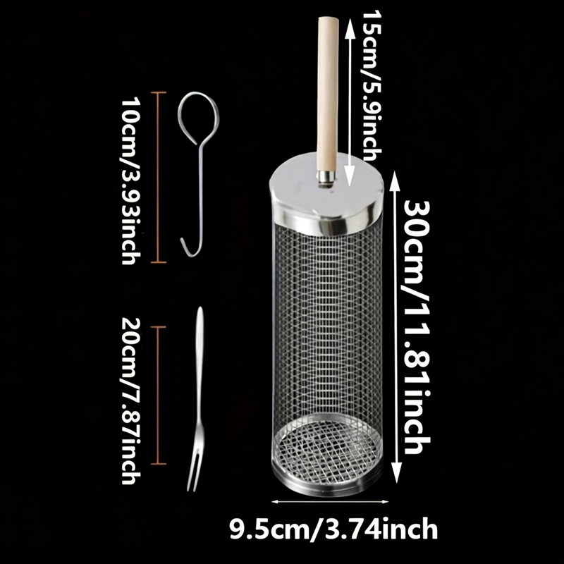 Set Keranjang Panggangan BBQ B - Outdoor Camping Cooking Set ulasan dan harga