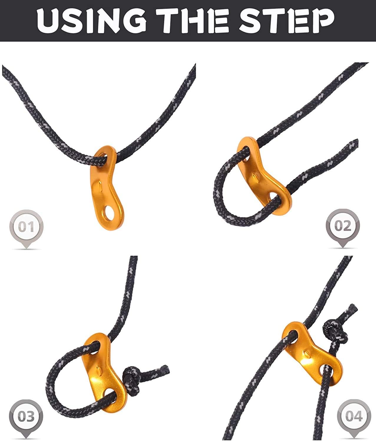 4m kabel tenda garis pria refl - Outdoor Camping Tarp ulasan dan harga