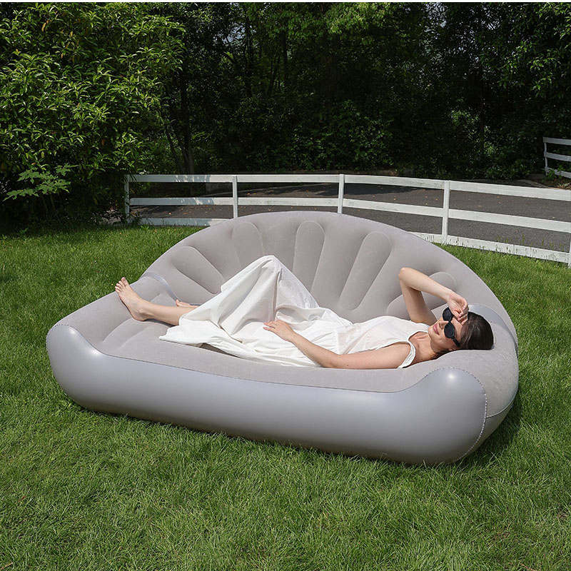 Sofa Tiup Bentuk Kipas untuk 2 - Outdoor Camping Couch ulasan dan harga
