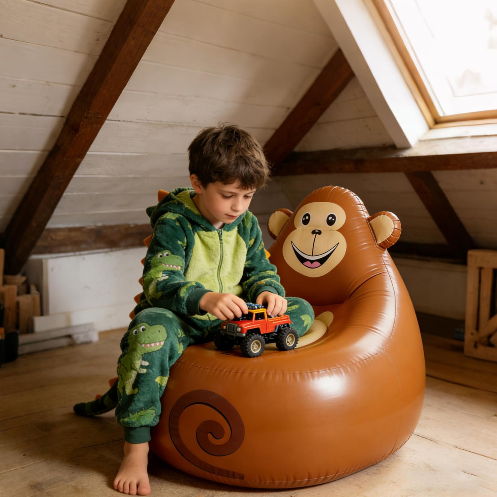 Kursi Tiup Untuk Anak-Anak Kur - Outdoor Camping Couch ulasan dan harga
