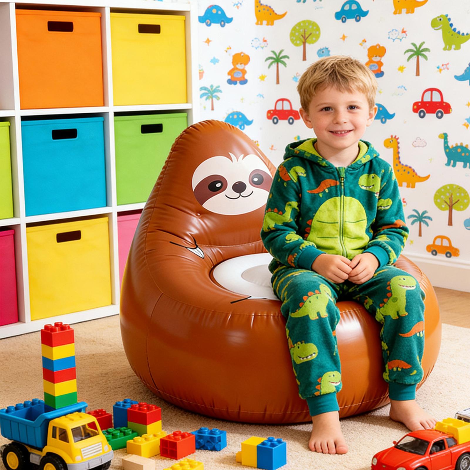 Kursi Tiup Untuk Anak-Anak Kur - Outdoor Camping Couch ulasan dan harga