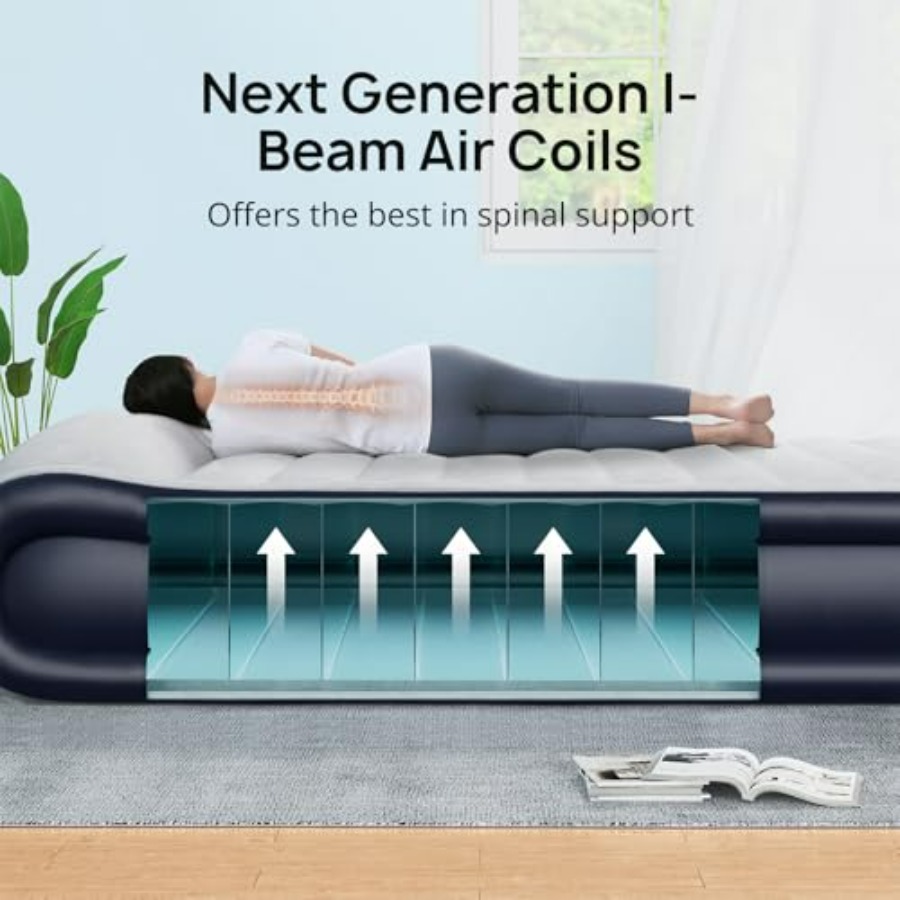 Kasur Angin Queen dengan Pompa - Camp Pillow Compressible ulasan dan harga