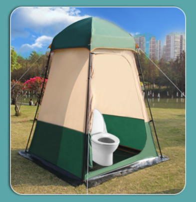 Tenda Mandi Camping Anti Air E - Outdoor Camping Tent ulasan dan harga