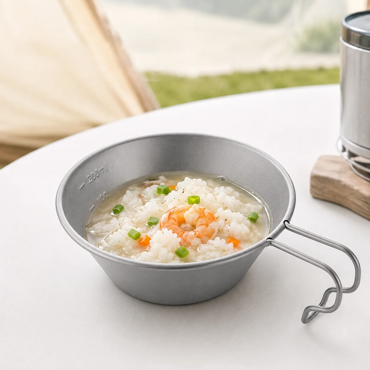 Mangkuk Titanium Sierra Ringan - Outdoor Camping Meals ulasan dan harga