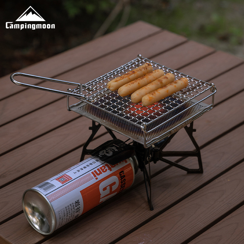 CAMPINGMOON Jaring Panggangan  - Outdoor Camping Cooking Set ulasan dan harga