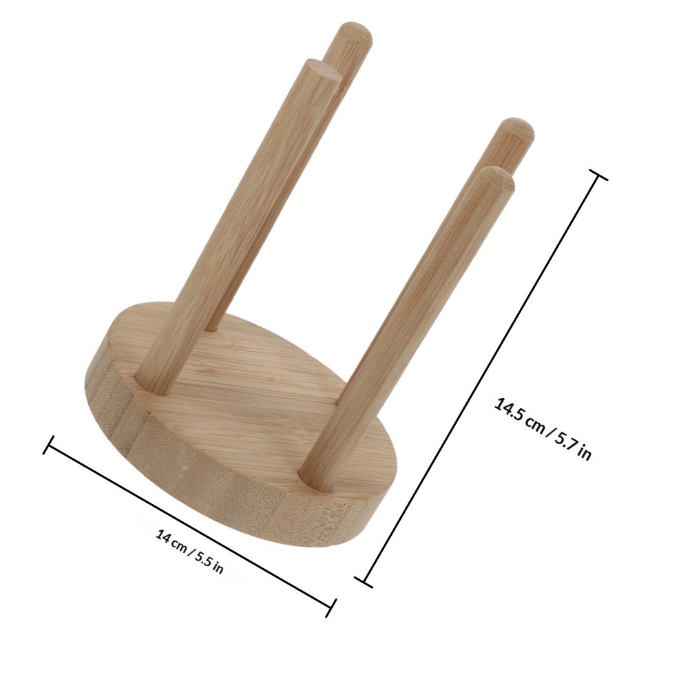 Tempat Gelas Kayu Kompak untuk - Outdoor Camping Store ulasan dan harga