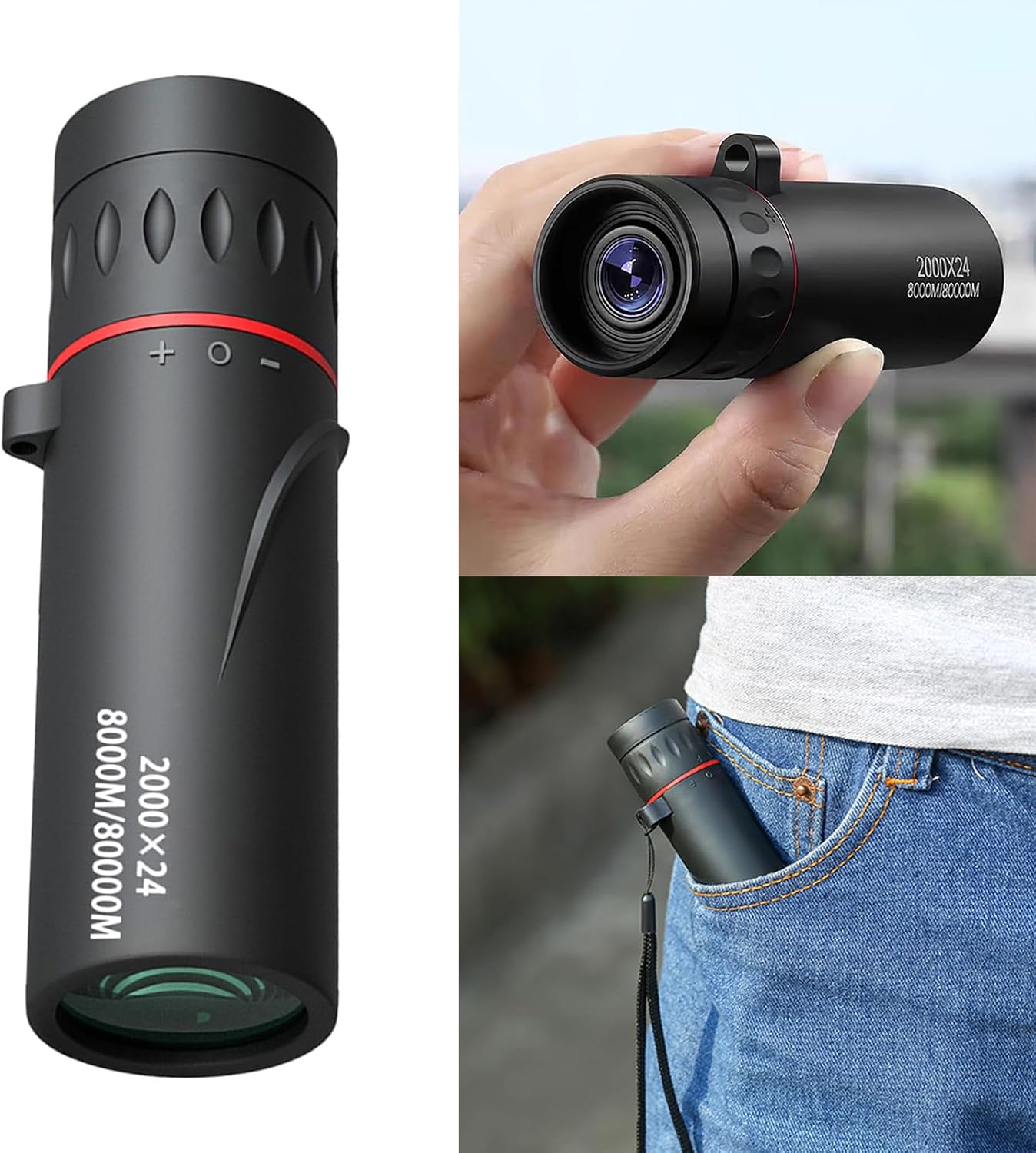 Teleskop Mini Portabel High Li - Outdoor Camping List ulasan dan harga