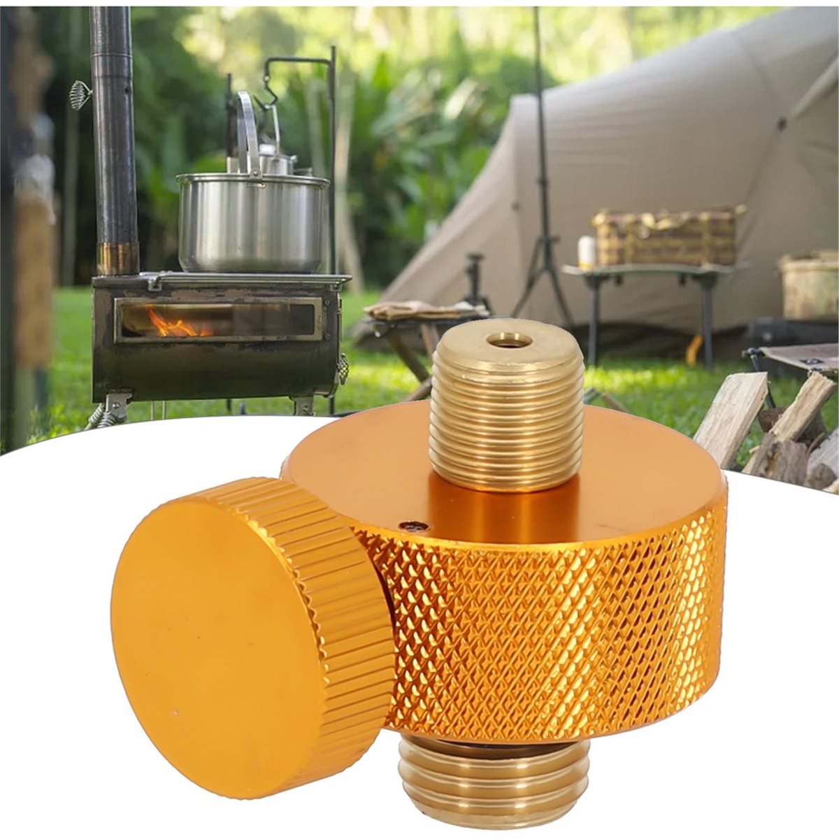 Adaptor Kompor Gas Camping Den - Outdoor Und Camping Messe ulasan dan harga