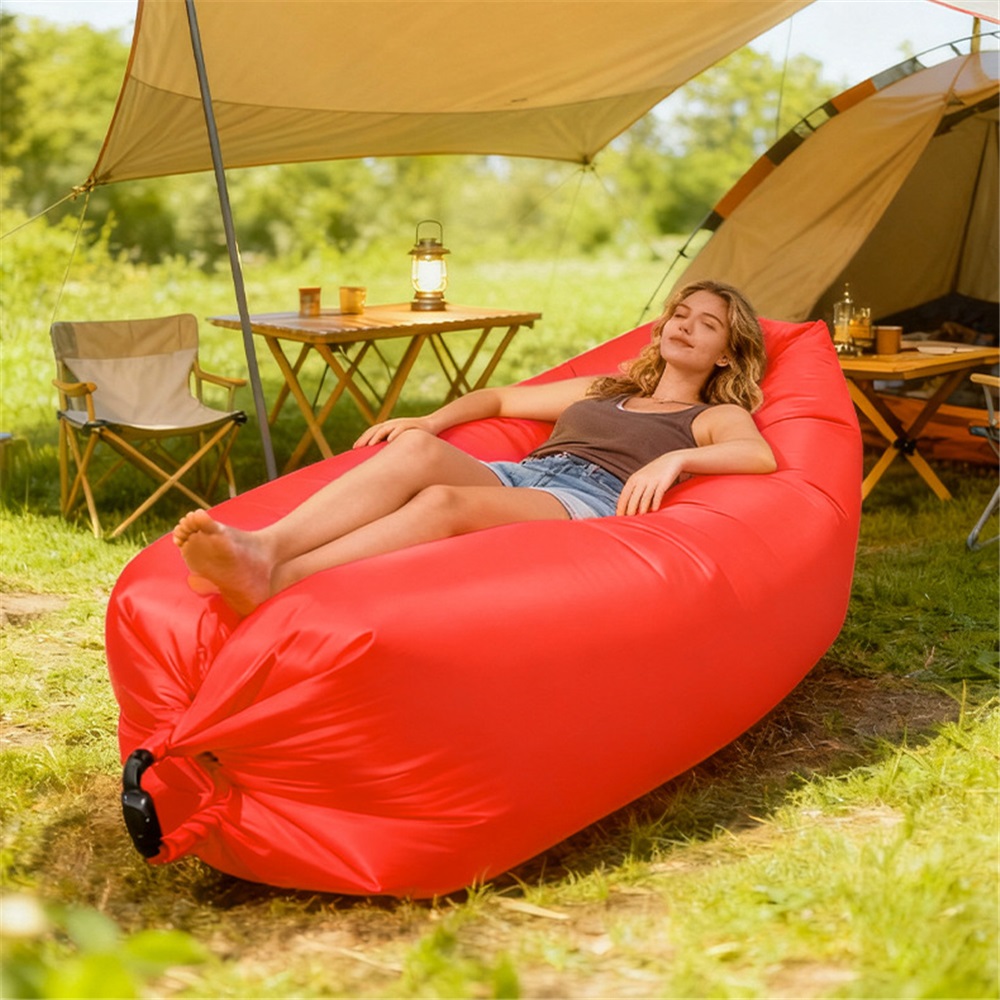 Sofa Udara Portabel Tahan Air, - Outdoor Camping Couch ulasan dan harga
