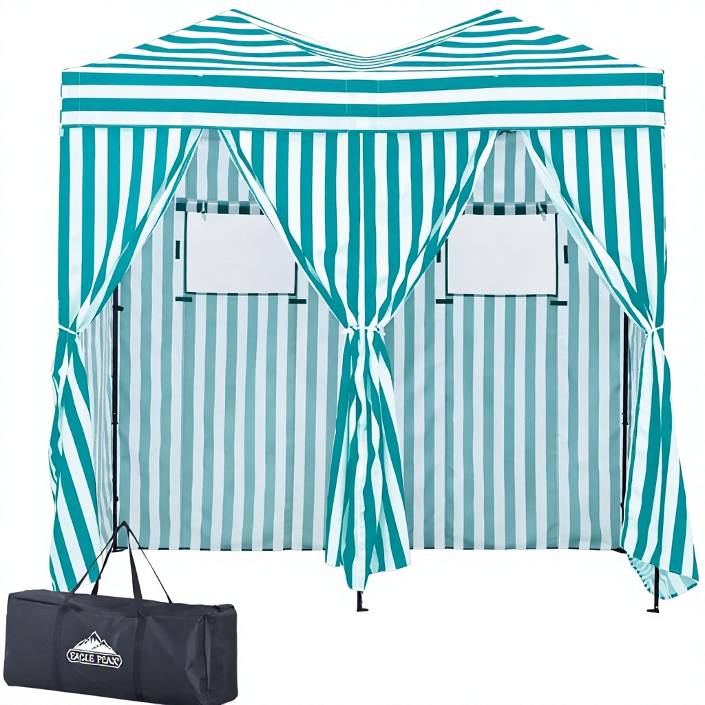 Tenda Ganti Baju Portabel 2 Ru - Outdoor Camping Tent ulasan dan harga