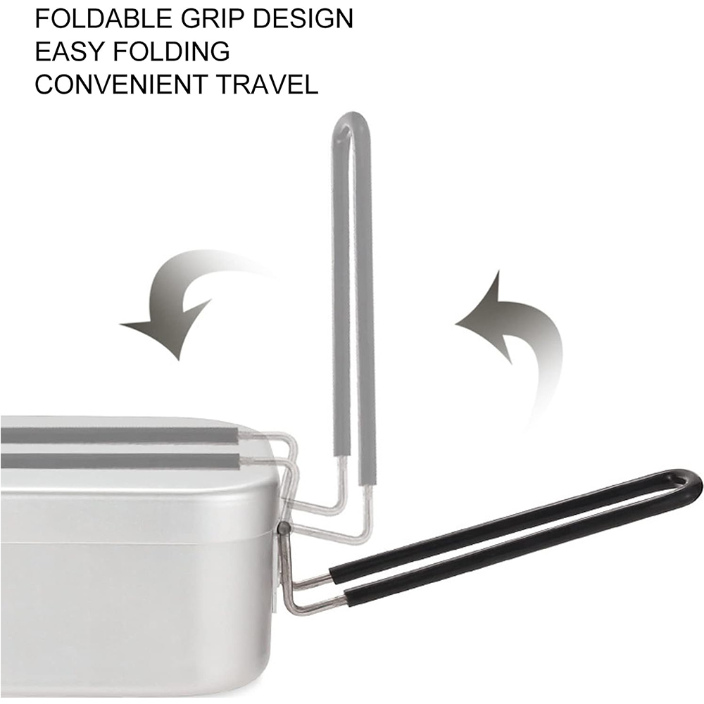 Kotak makan siang aluminium 80 - Outdoor Camping Uk ulasan dan harga