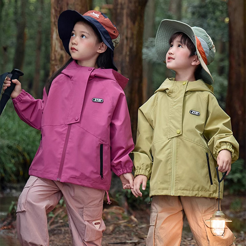 Jaket Hiking Uniseks Tahan Air - Outdoor Camping Kids Activities ulasan dan harga