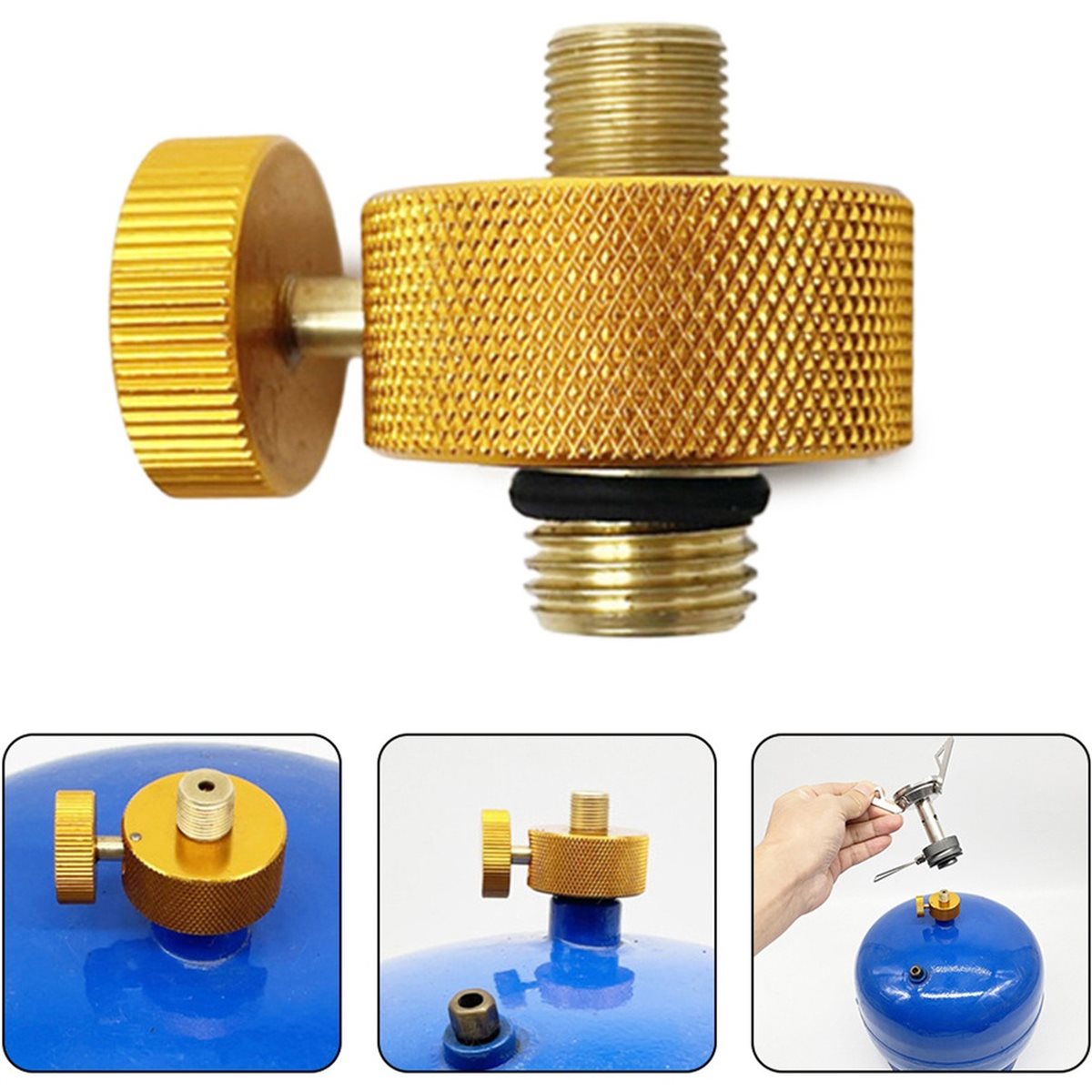 Adaptor Kompor Gas Camping Den - Outdoor Und Camping Messe ulasan dan harga