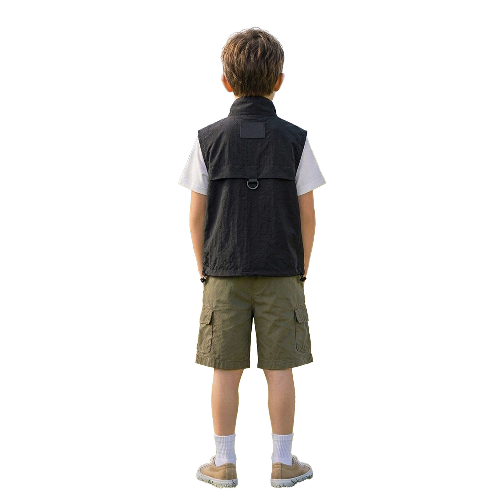 Rompi Kargo Ritsleting Fashion - Outdoor Camping Kids Activities ulasan dan harga