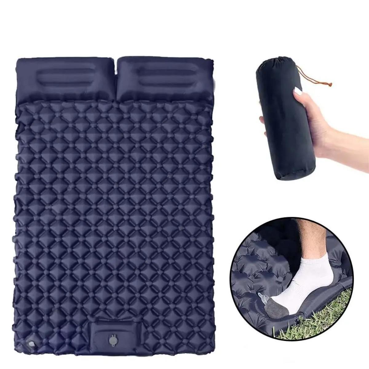 Kasur Udara Tiup Tunggal & Gan - Camp Pillow Compressible ulasan dan harga