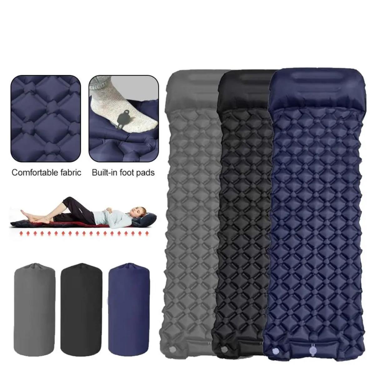 Kasur Udara Tiup Tunggal & Gan - Camp Pillow Compressible ulasan dan harga