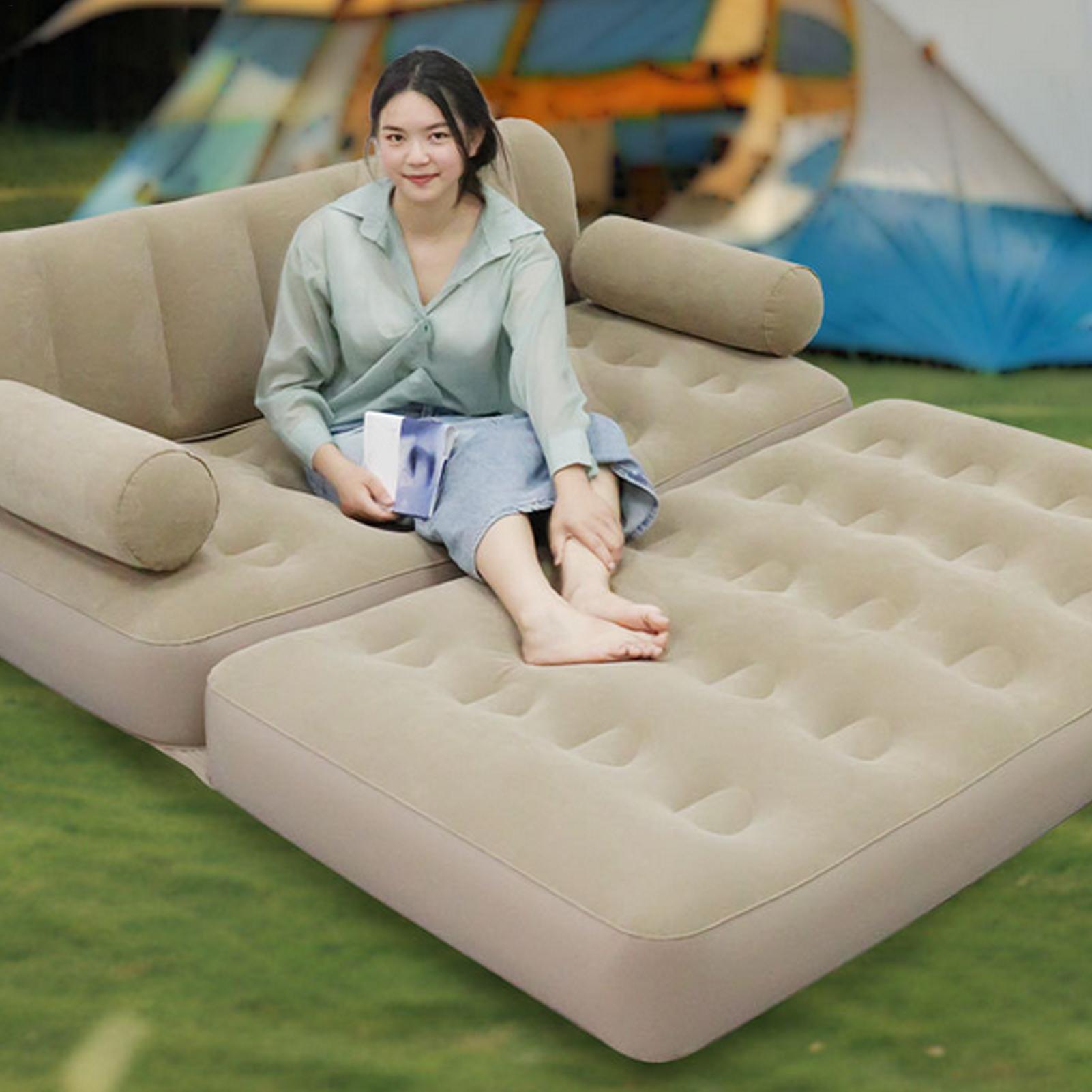 Sofa Angin Dengan Pompa Udara, - Outdoor Camping Couch ulasan dan harga