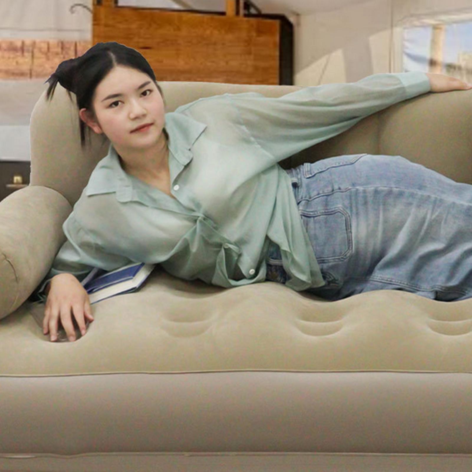 Sofa Angin Dengan Pompa Udara, - Outdoor Camping Couch ulasan dan harga