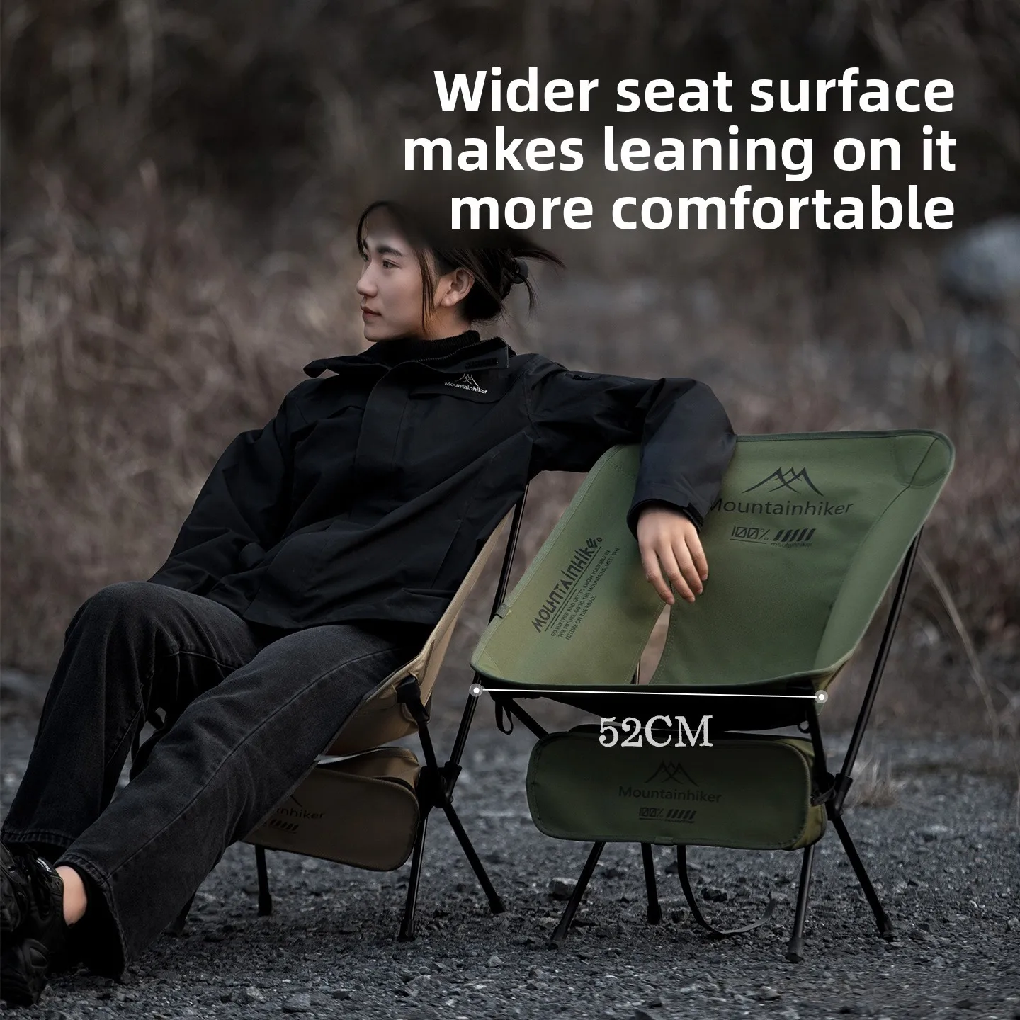 Kursi Lipat Ultra Ringan MOUNT - Outdoor Camping Hammock Chair ulasan dan harga