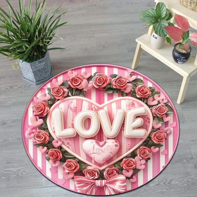 Alas Bulat Motif Bunga untuk P - Outdoor Camping Decor Ideas ulasan dan harga