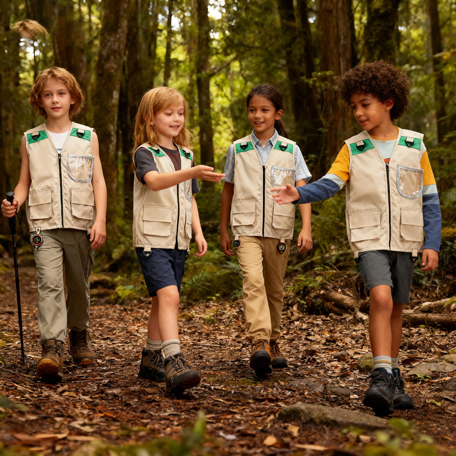 Rompi Kargo Anak Tanpa Lengan, - Outdoor Camping Kids Activities ulasan dan harga