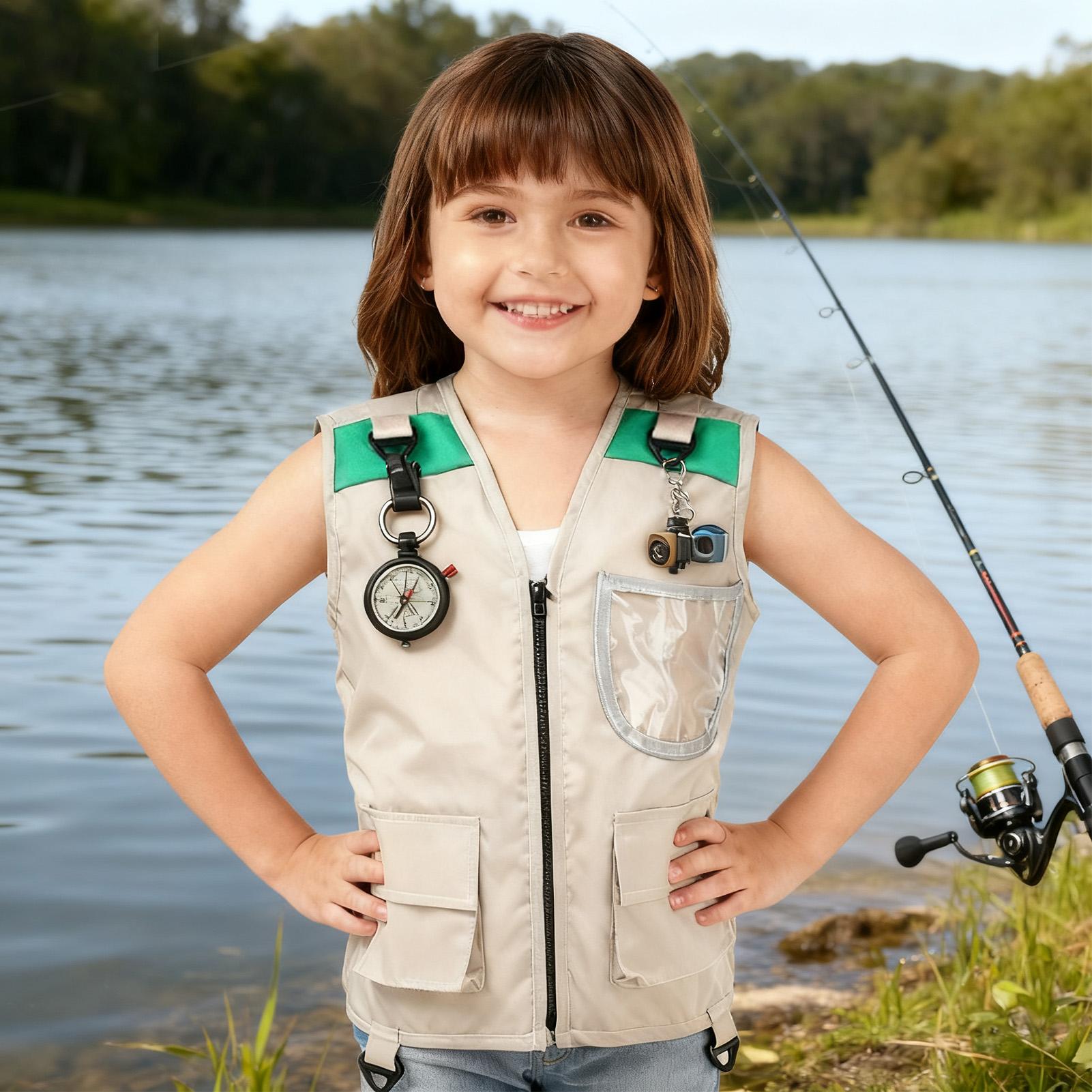 Rompi Kargo Anak Tanpa Lengan, - Outdoor Camping Kids Activities ulasan dan harga