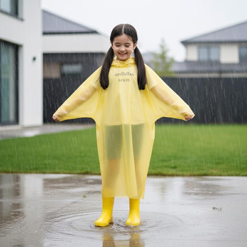 Jas Hujan Anak Sekali Pakai Ba - Outdoor Camping Kids Activities ulasan dan harga