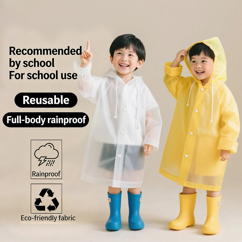 Jas Hujan Anak Sekali Pakai Ba - Outdoor Camping Kids Activities ulasan dan harga