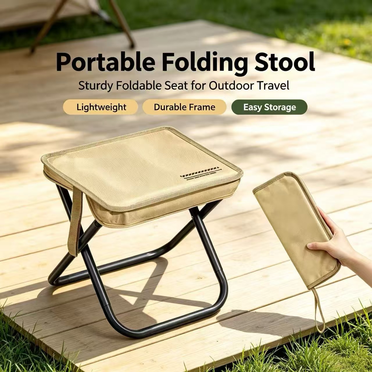 Magza Bangku Lipat Portabel Ul - Outdoor Camping Hammock Chair ulasan dan harga