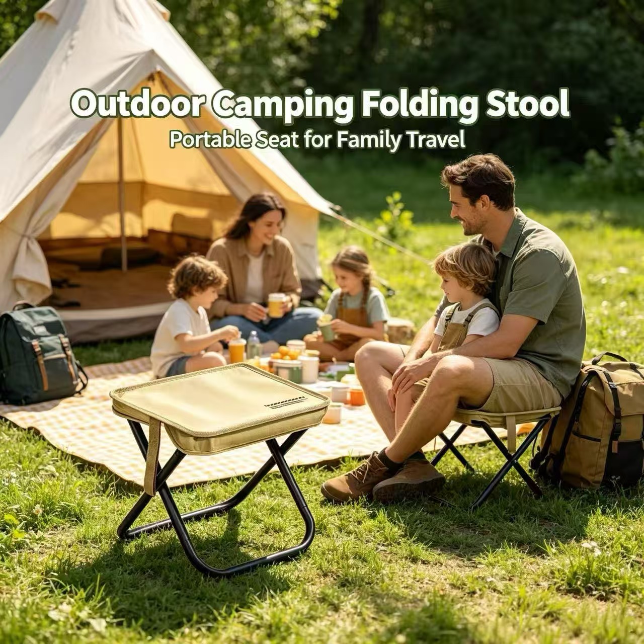 Magza Bangku Lipat Portabel Ul - Outdoor Camping Hammock Chair ulasan dan harga