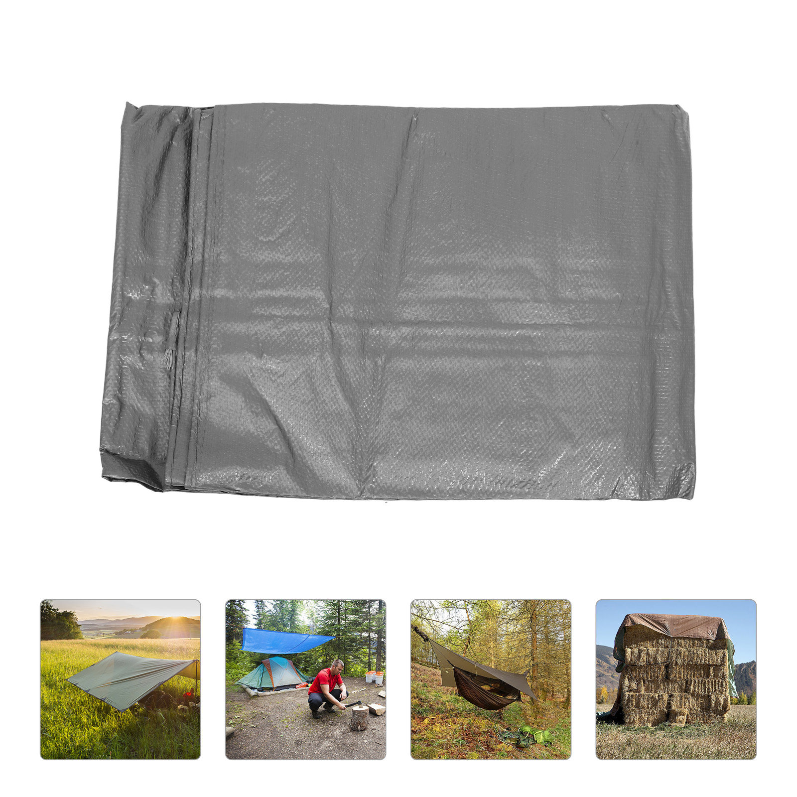 Terpal Tahan Air Pe Heavy Duty - Outdoor Camping Tarp ulasan dan harga