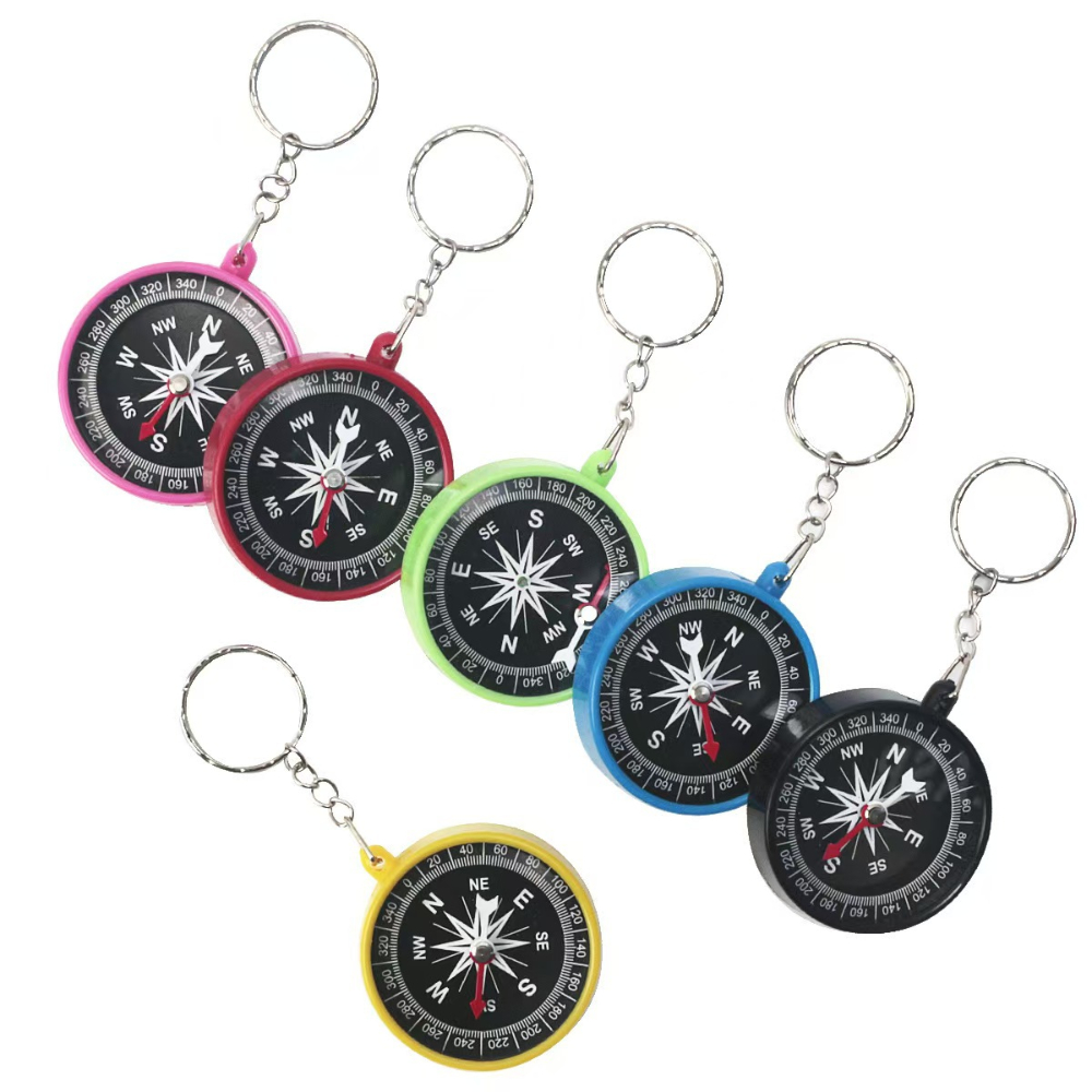 Kompas Plastik Multi-Warna Tip - Outdoor Camping Kids Activities ulasan dan harga