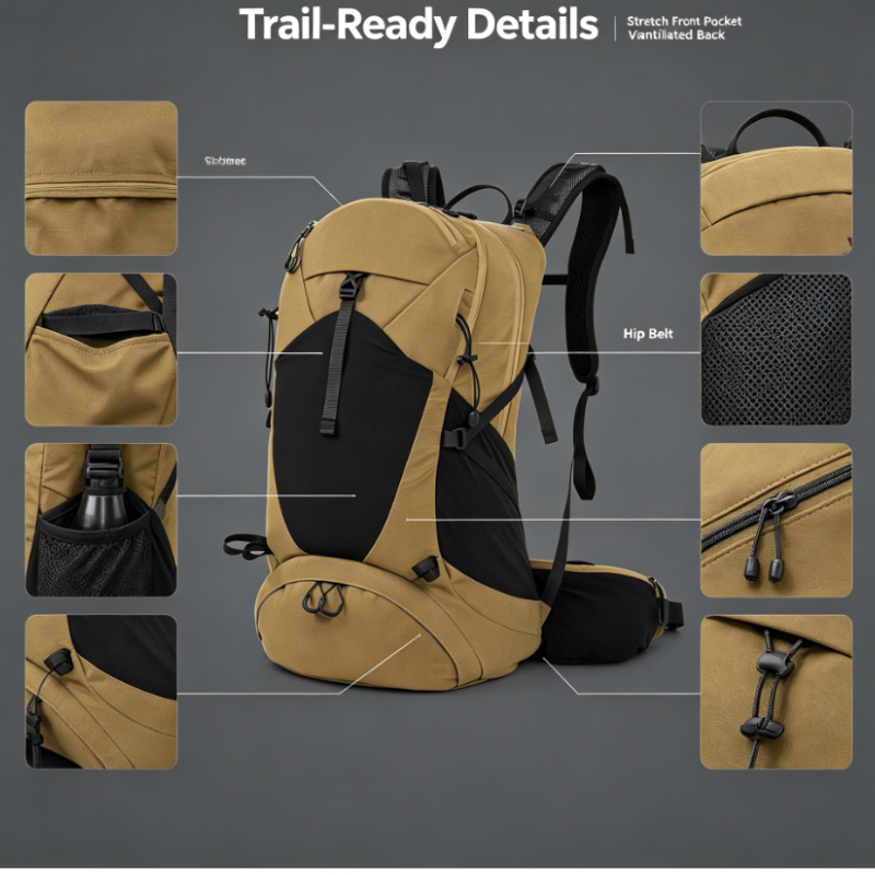 Ransel Hiking Besar Tahan Air  - Outdoor Camping Tent ulasan dan harga